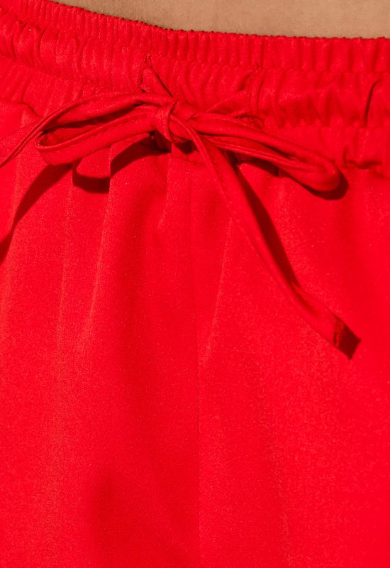 Штани жіночі з лампасами 64PD223-11 (червоний)