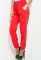 Брюки женские с манжетом 64PD340 (красный)