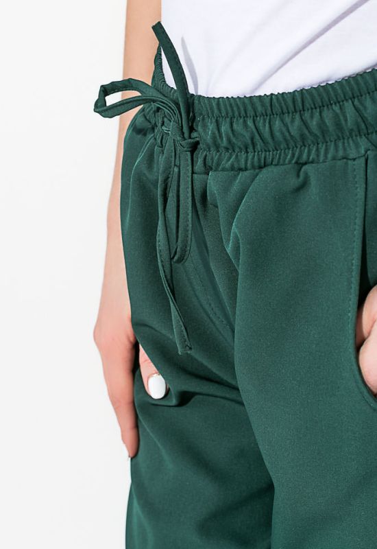 Штани жіночі з манжетом 64PD340 (зелений)