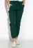 Штани жіночі із завищеною талією 64PD3401 (темно-зелений)