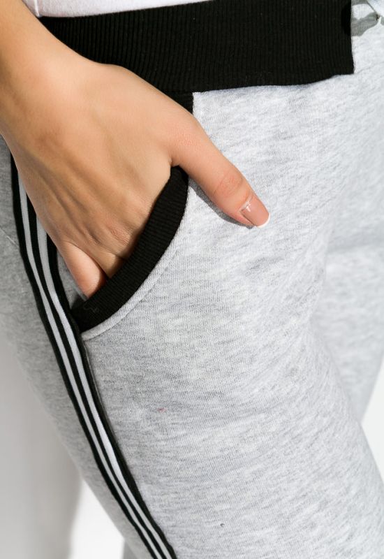 Штани жіночі спортивні 120PAZN013 (світло-сірий)
