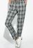 Штани жіночі стильні в клітинку 64PD2231-6 (сірий/клітина)