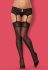 Чулки Obsessive MEROSSA stockings (черный)