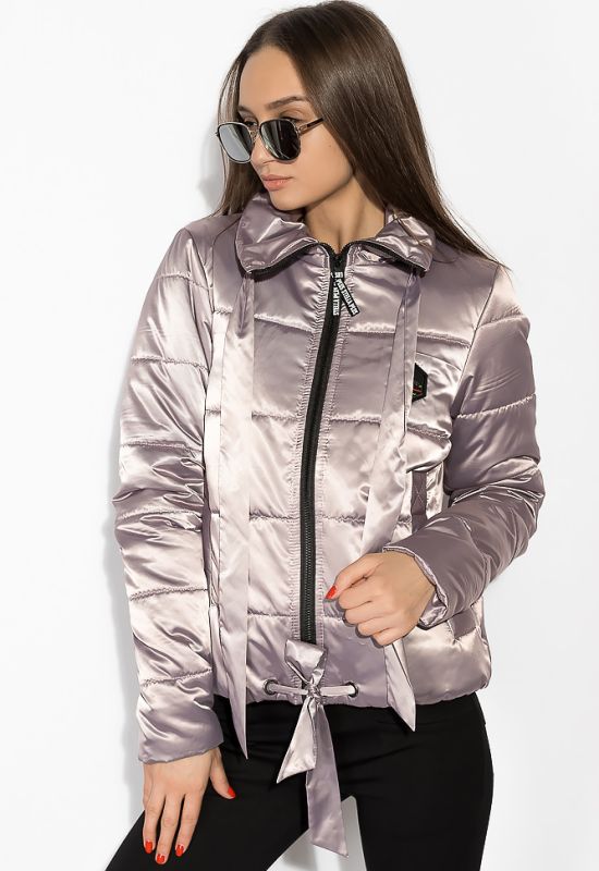 Демисезонная женская куртка 120PST021 (лиловый)