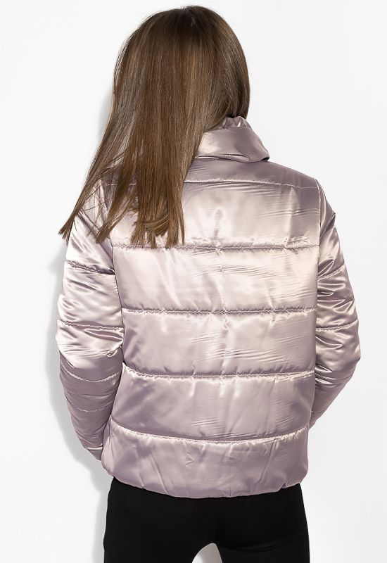 Демисезонная женская куртка 120PST021 (лиловый)