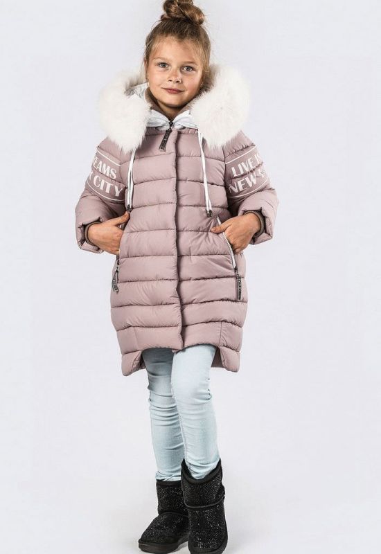 Дитяча зимова куртка DT-8261-21 (рожевий)