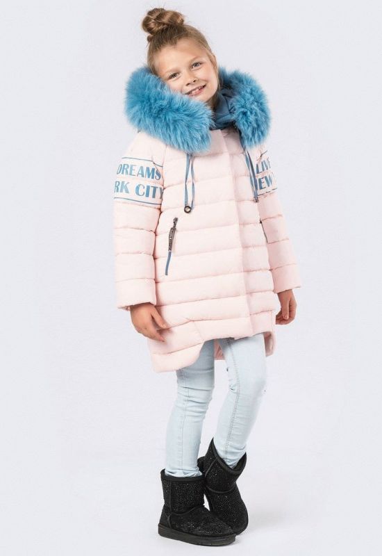 Детская зимняя куртка DT-8261-27 (персиковый)