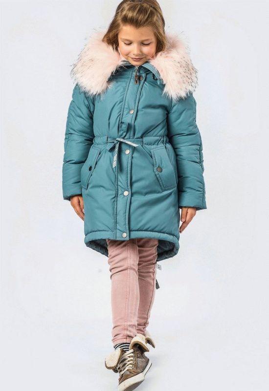 Детская зимняя куртка DT-8263-31 (персиковый)
