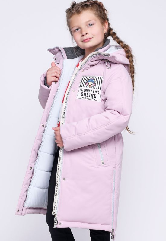 Детская зимняя куртка DT-8264-21 (розовый)