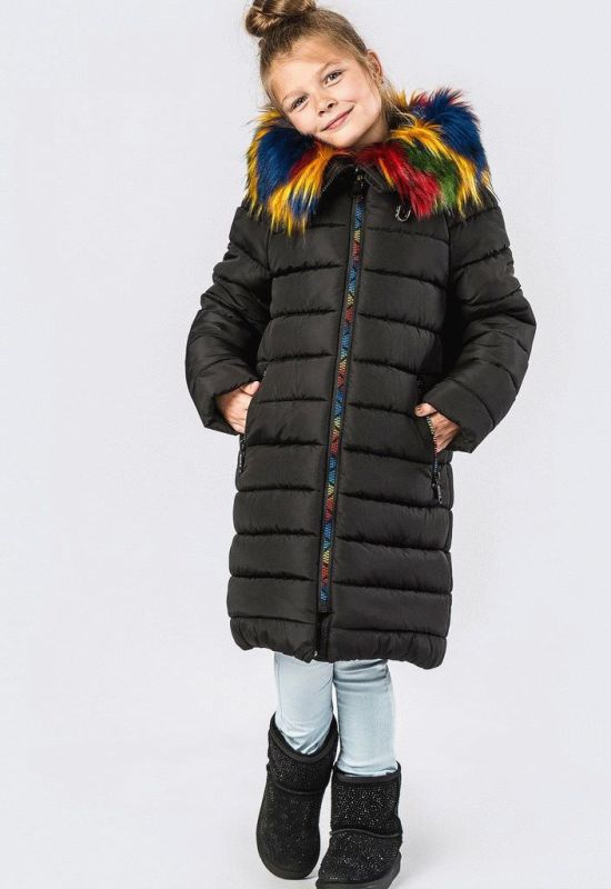 Дитяча зимова куртка DT-8266-8 (чорний)