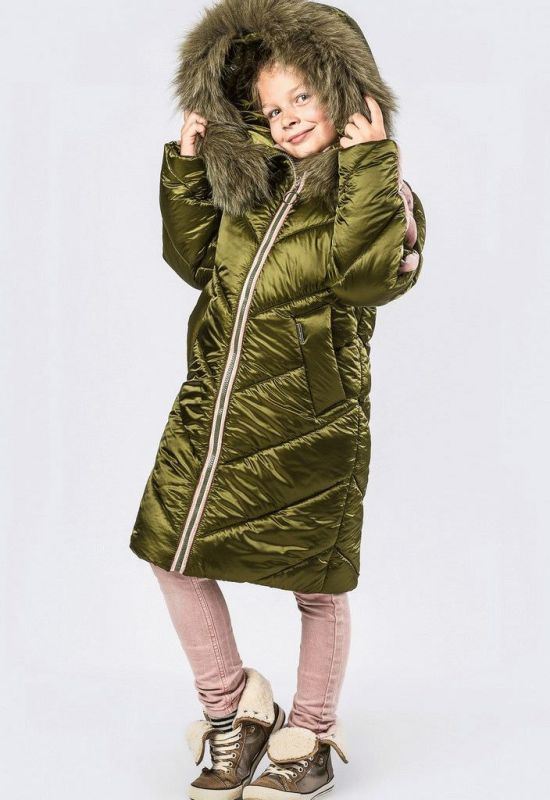 Дитяча зимова куртка DT-8267-1 (пудра)