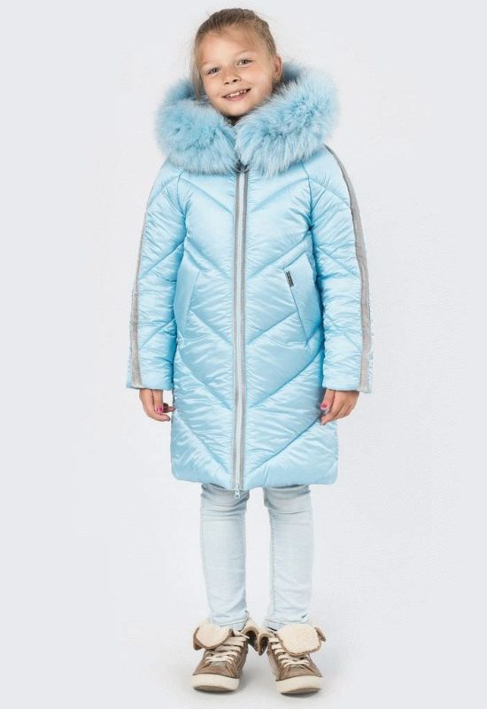 Дитяча зимова куртка DT-8267-11 (блакитний)