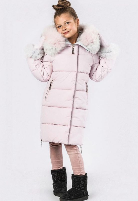 Дитяча зимова куртка DT-8269-15 (рожевий)
