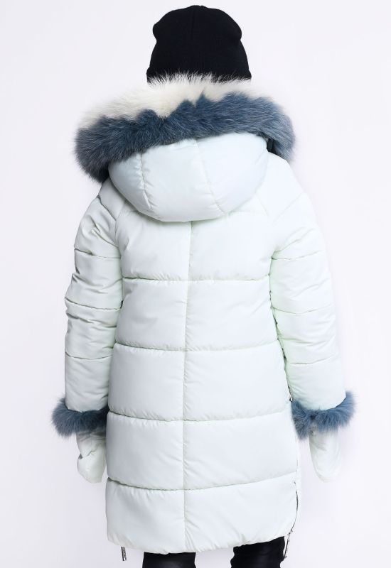 Дитяча зимова куртка DT-8269-6 (нефритовий)