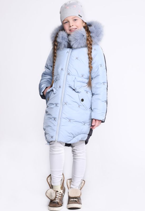 Детская зимняя куртка DT-8277-11 (голубой)