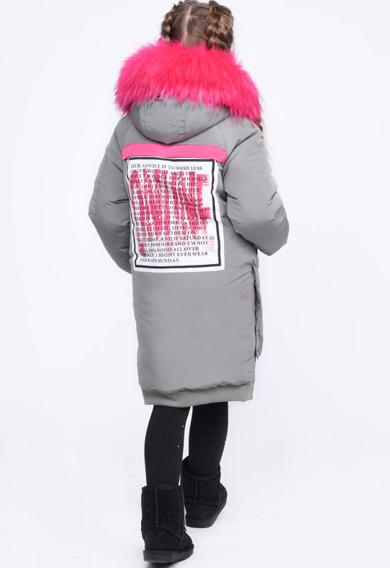 Детская зимняя куртка DT-8278-12 (фисташковый)