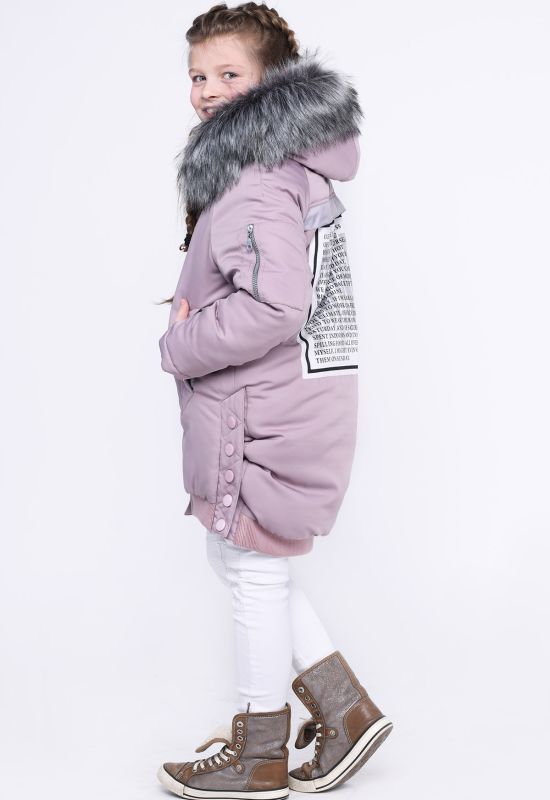 Дитяча зимова куртка DT-8278-21 (рожевий)