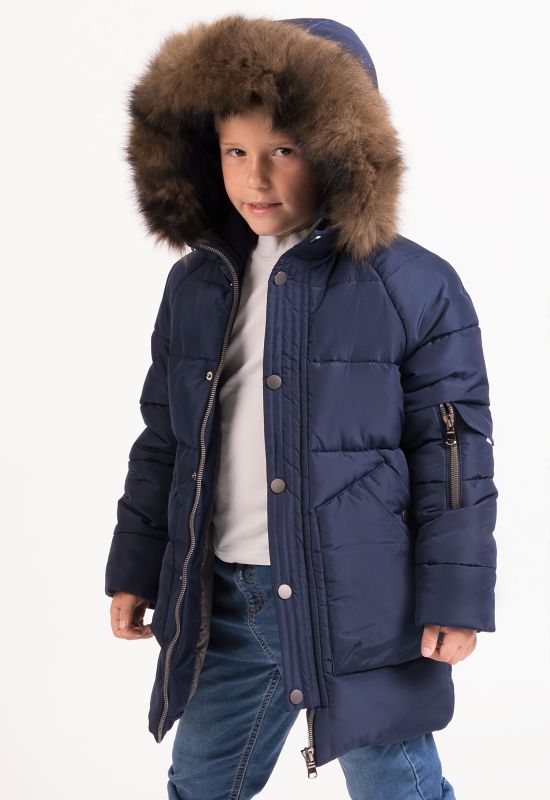 Детская зимняя куртка DT-8279-2 (синий)