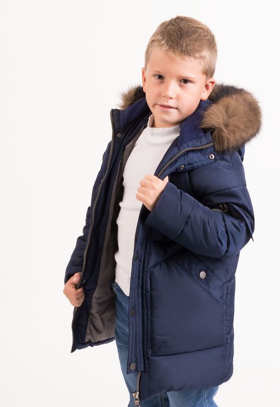 Дитяча зимова куртка DT-8279-2 (синій)