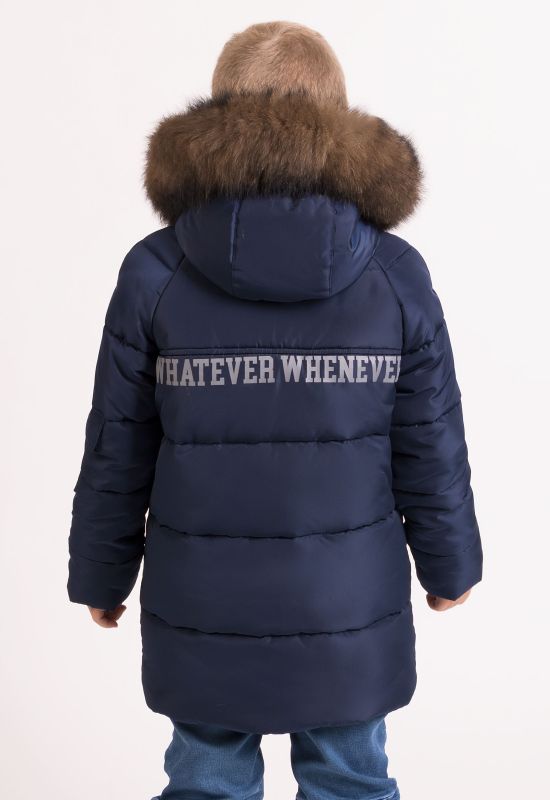Дитяча зимова куртка DT-8279-2 (синій)