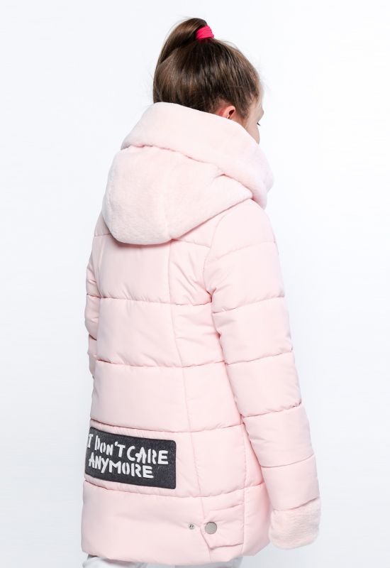 Детская зимняя куртка DT-8282-27 (персиковый)