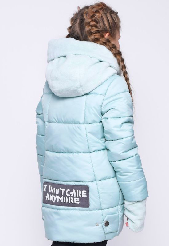 Детская зимняя куртка DT-8282-7 (мятный)