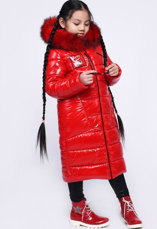 Дитяча зимова куртка DT-8284-14 (червоний)