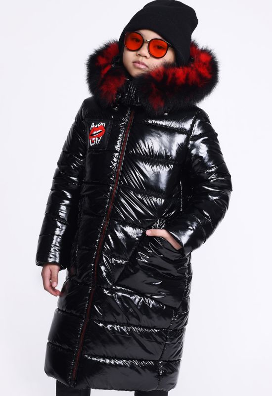 Детская зимняя куртка DT-8284-8 (черный)