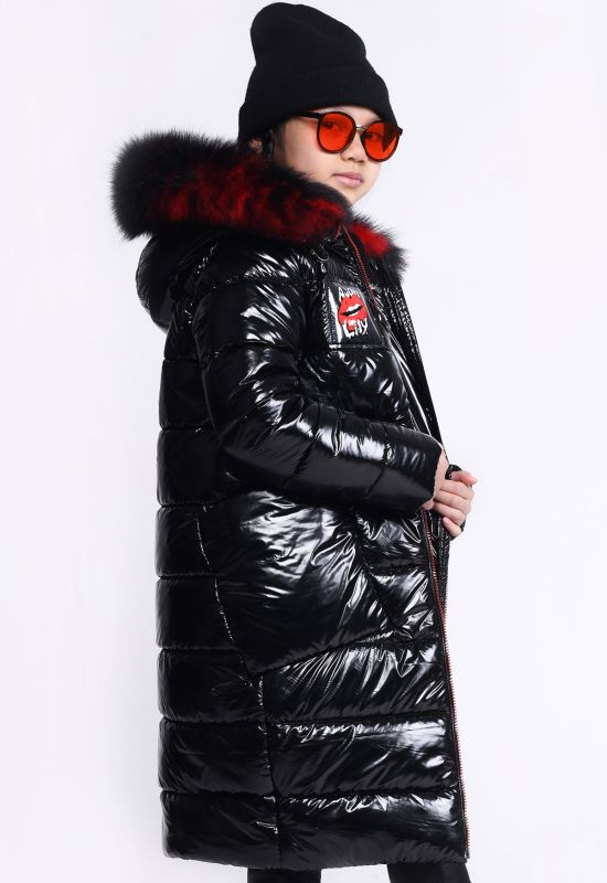 Дитяча зимова куртка DT-8284-8 (чорний)