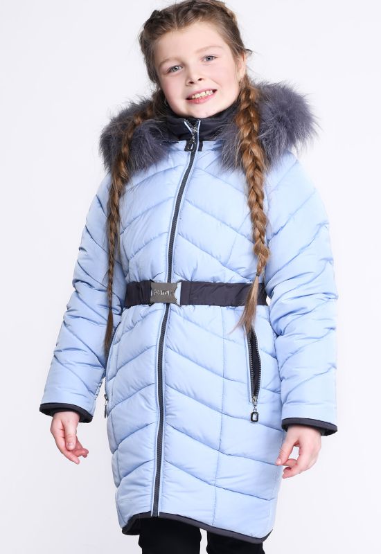 Дитяча зимова куртка DT-8287-11 (блакитний)