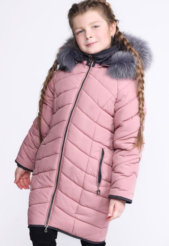 Дитяча зимова куртка DT-8287-15 (рожевий)