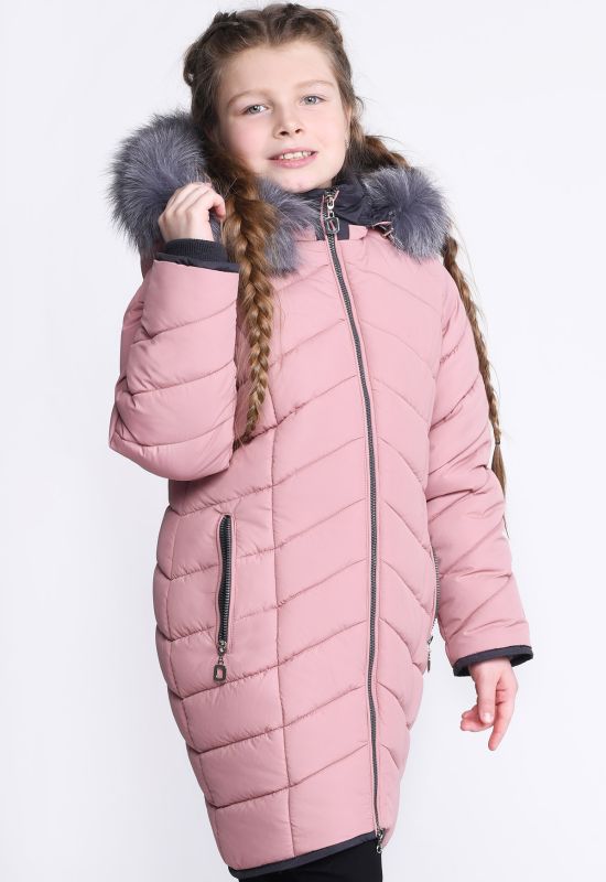 Детская зимняя куртка DT-8287-15 (розовый)