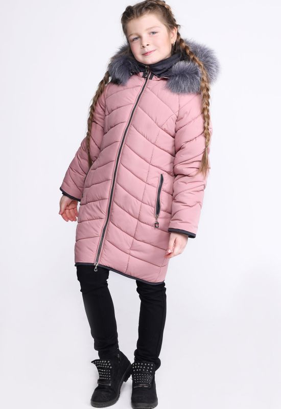 Дитяча зимова куртка DT-8287-15 (рожевий)