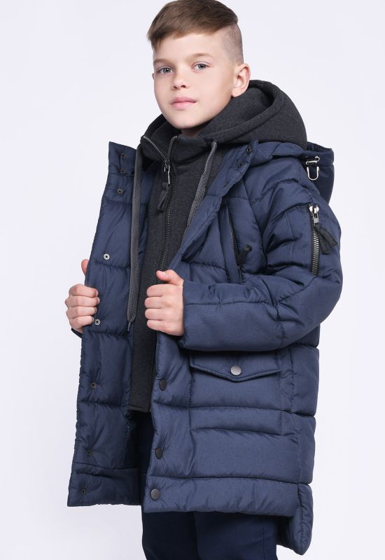 Дитяча зимова куртка DT-8290-2 (синій)