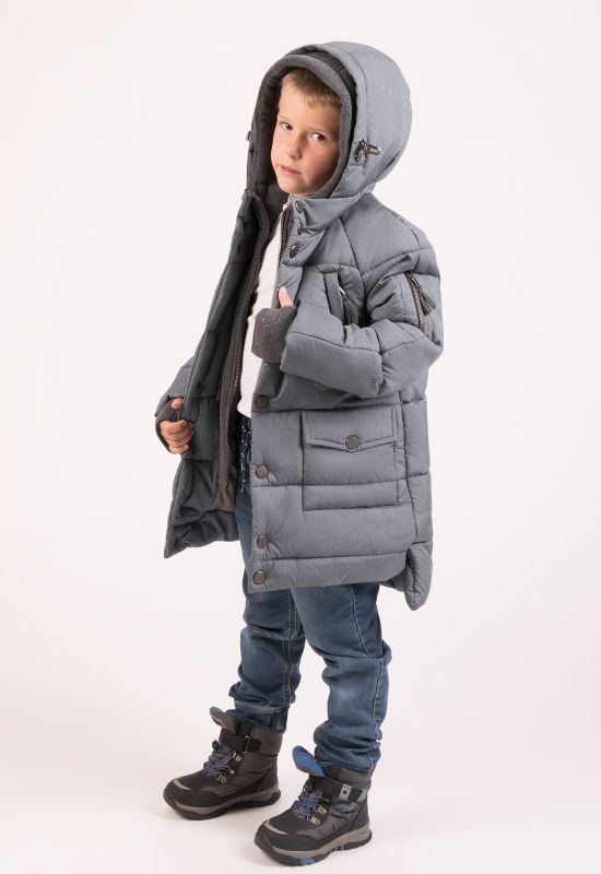 Детская зимняя куртка DT-8290-35 (джинсовый)