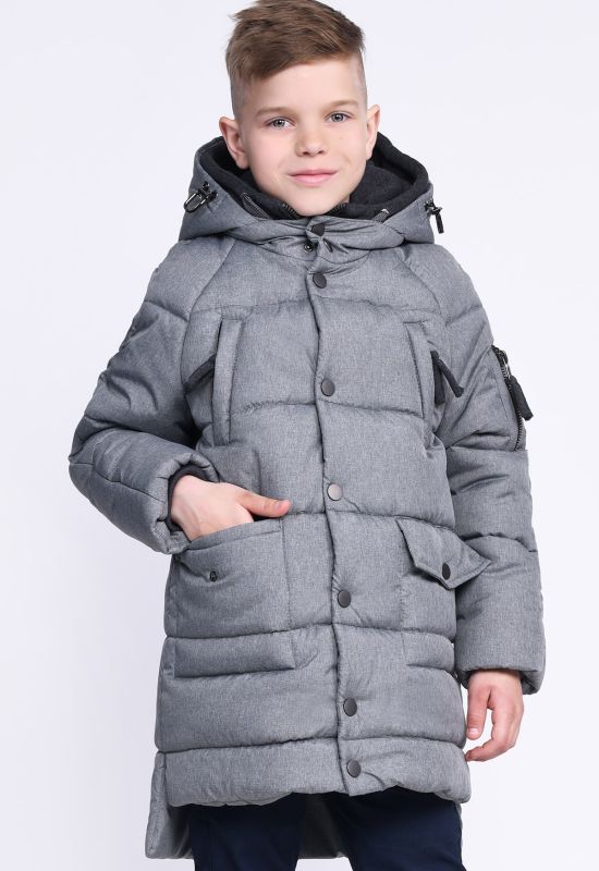 Дитяча зимова куртка DT-8290-4 (сірий)