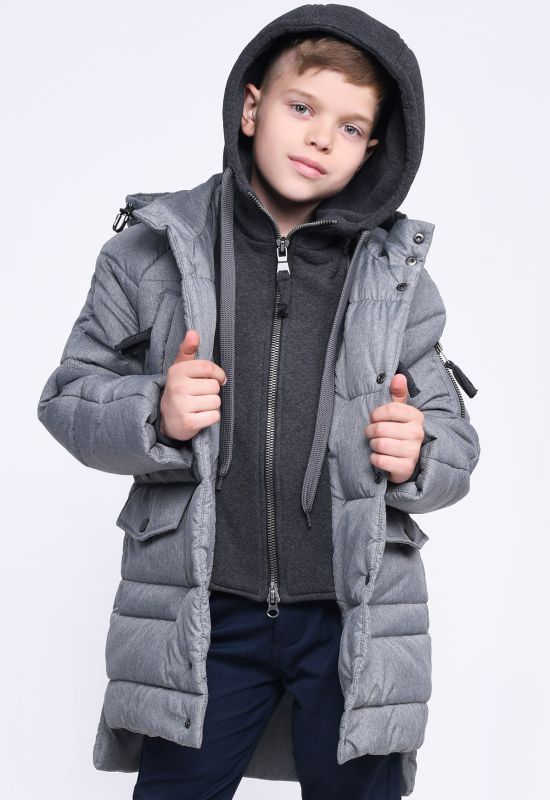 Детская зимняя куртка DT-8290-4 (серый)
