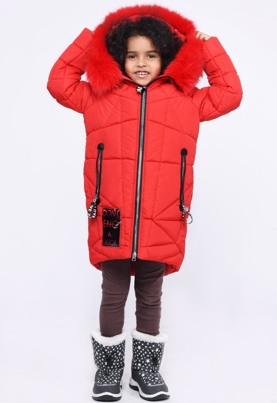 Детская зимняя куртка DT-8293-14 (красный)