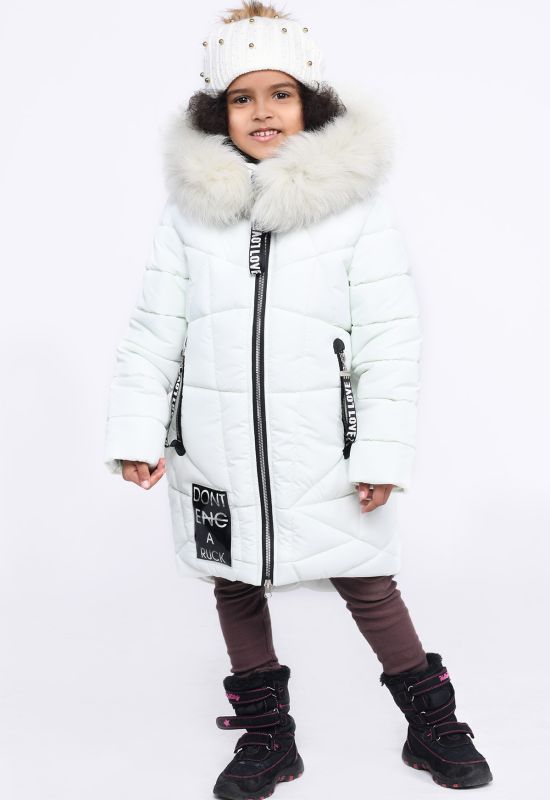 Детская зимняя куртка DT-8293-6 (лайм)