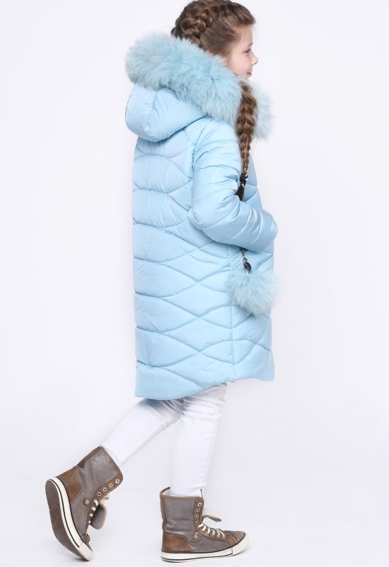 Детская зимняя куртка DT-8294-7 (мятный)