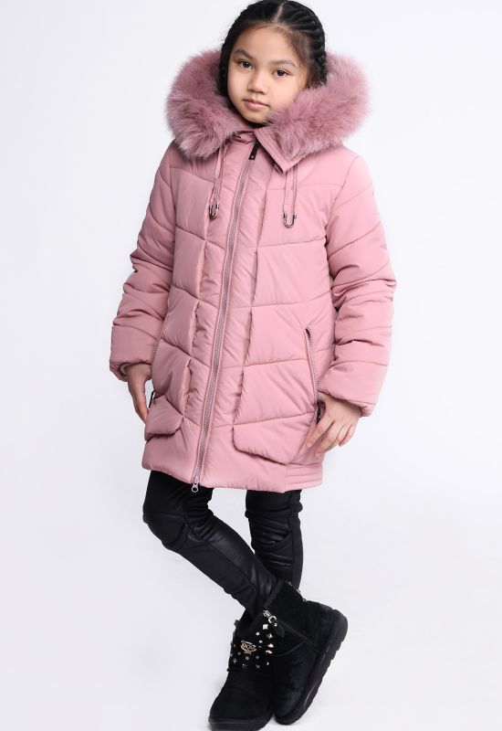 Детская зимняя куртка DT-8295-15 (чайная роза)
