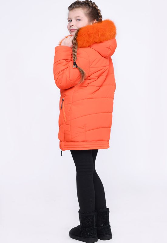 Детская зимняя куртка DT-8295-17 (оранжевый)