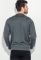 Джемпер чоловічий фактурний візерунок 50PD543 (сірий/чорний)