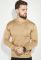 Джемпер чоловічий однотонений теплий 48P3249 (бежевий)