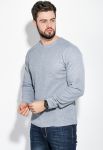 Джемпер чоловічий однотонний 281V001 (сірий) Джемпер чоловічий однотонний 281V001 (сірий)
