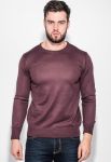 Джемпер чоловічий однотонний 50PD100 (бордовий)