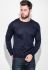 Джемпер чоловічий однотонний 50PD100 (темно-синій)