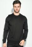 Джемпер чоловічий однотонний 50PD900 (чорний)