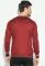 Джемпер чоловічий з орнаментом по обідку вирізу та манжета 50PD355 (бордовий)