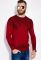 Джемпер у стилі Casual 129P4025 (бордовий)